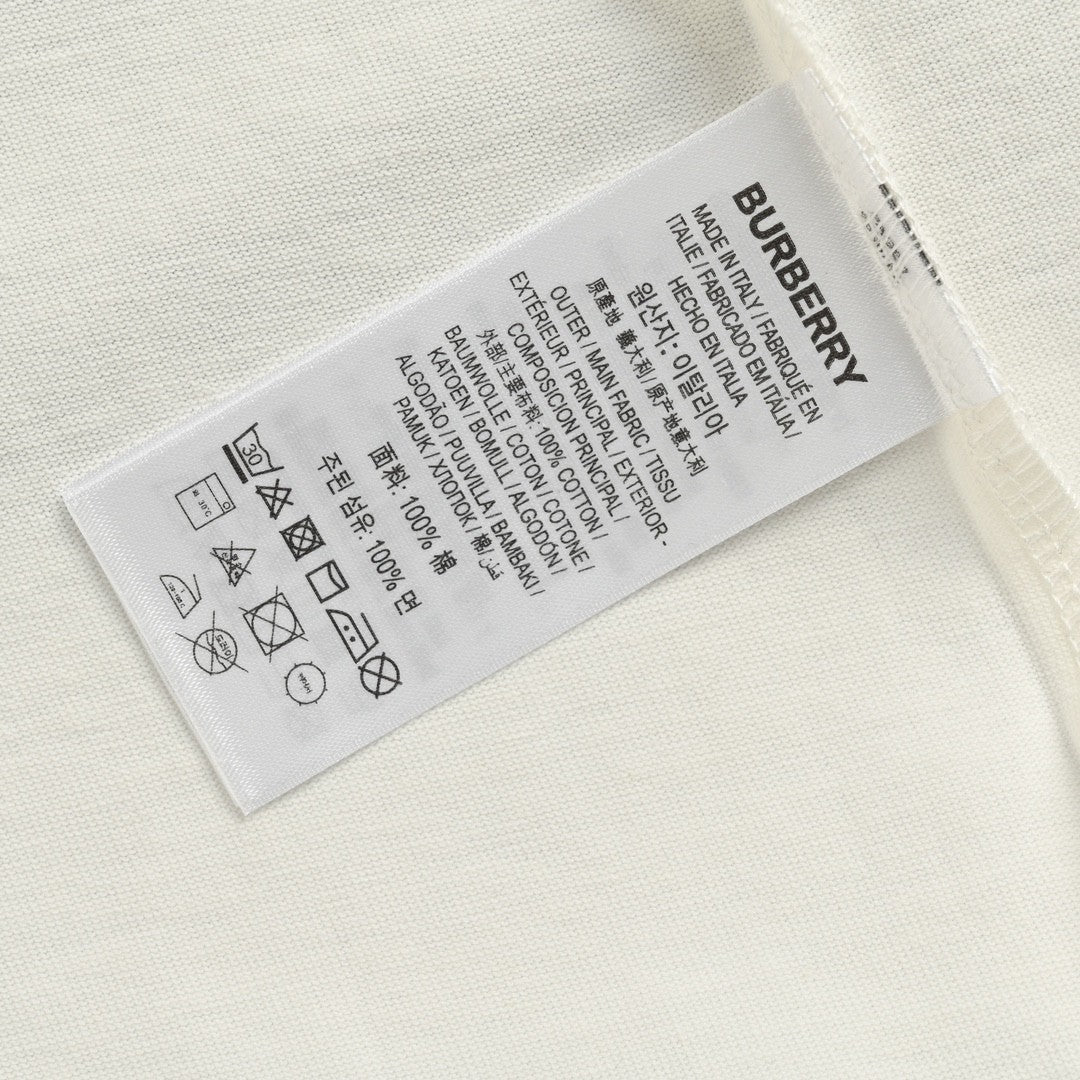 B**rry logo collar detail t-shirt