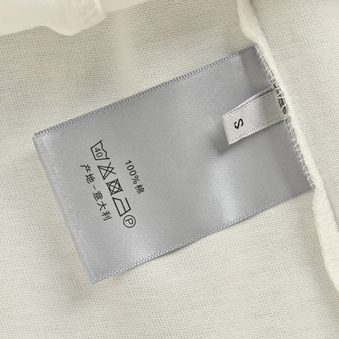 D*or starry sky t-shirt in white