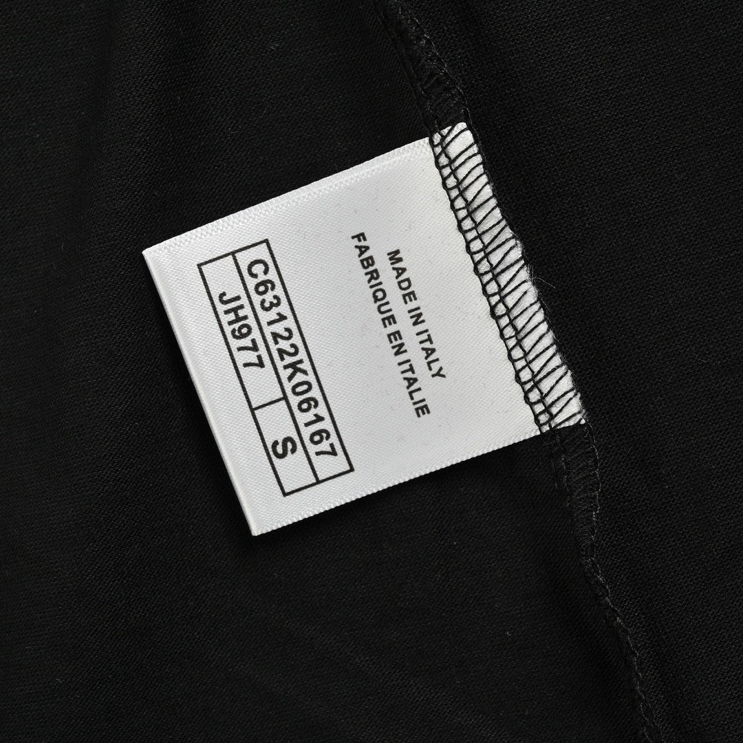 Ch*el cloud logo t-shirt in black