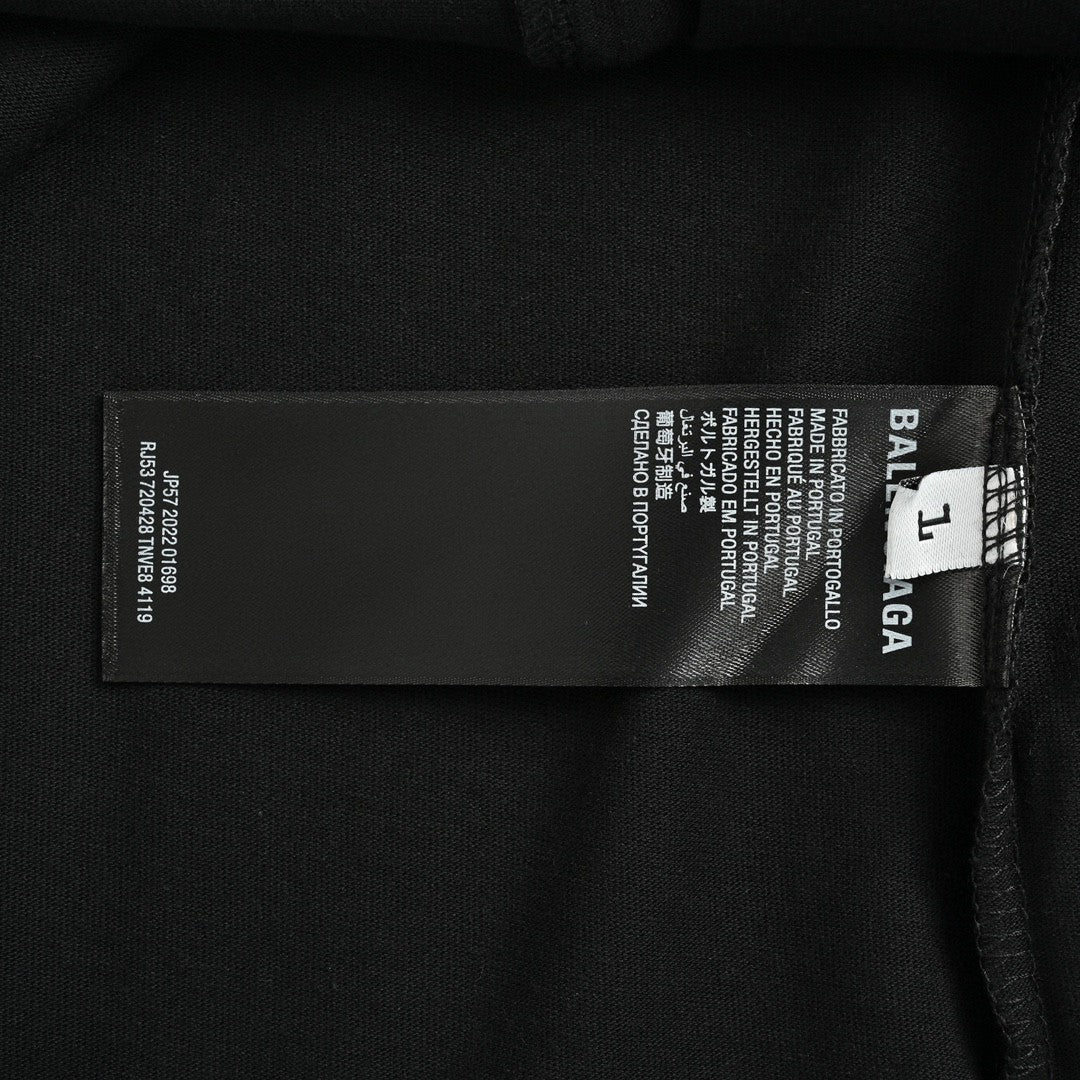 Ba*len*cia*ga activewear t-shirt (black)