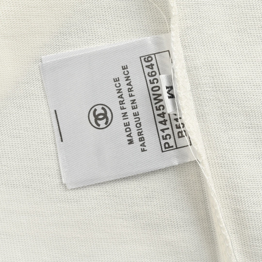 Ch*el "women will save the world" t-shirt in white