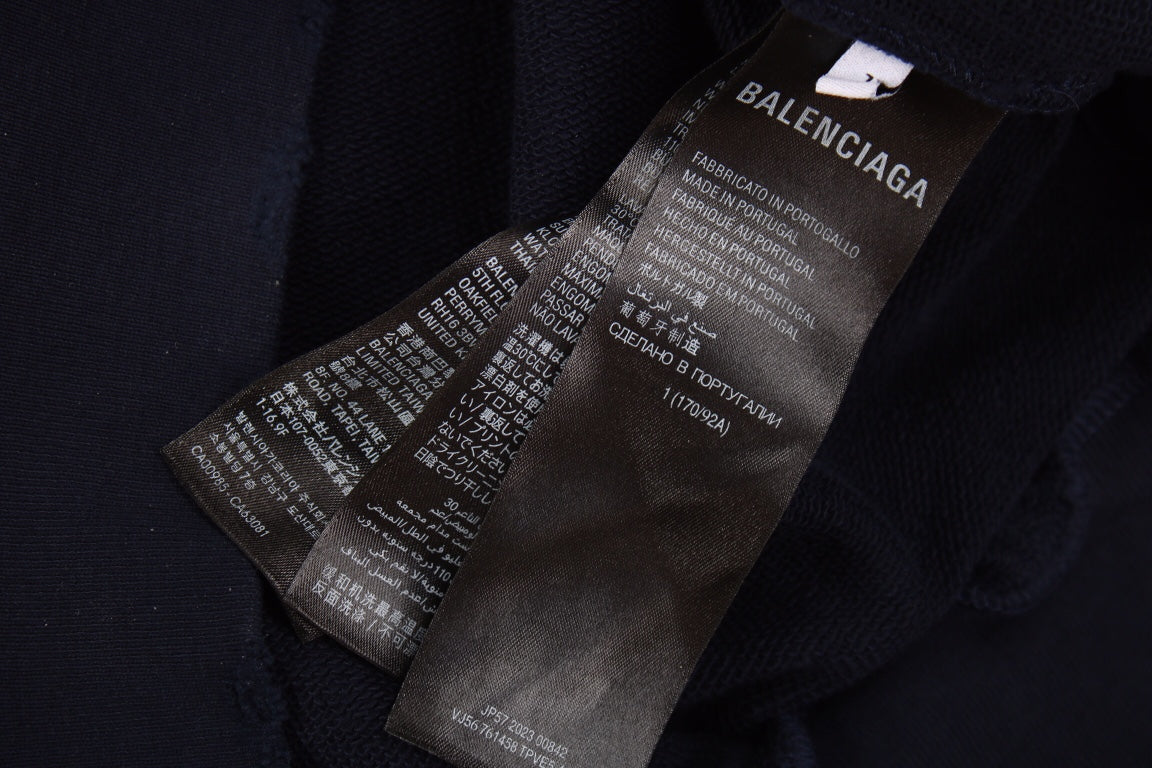 Ba*len*cia*ga "be nice" hoodie
