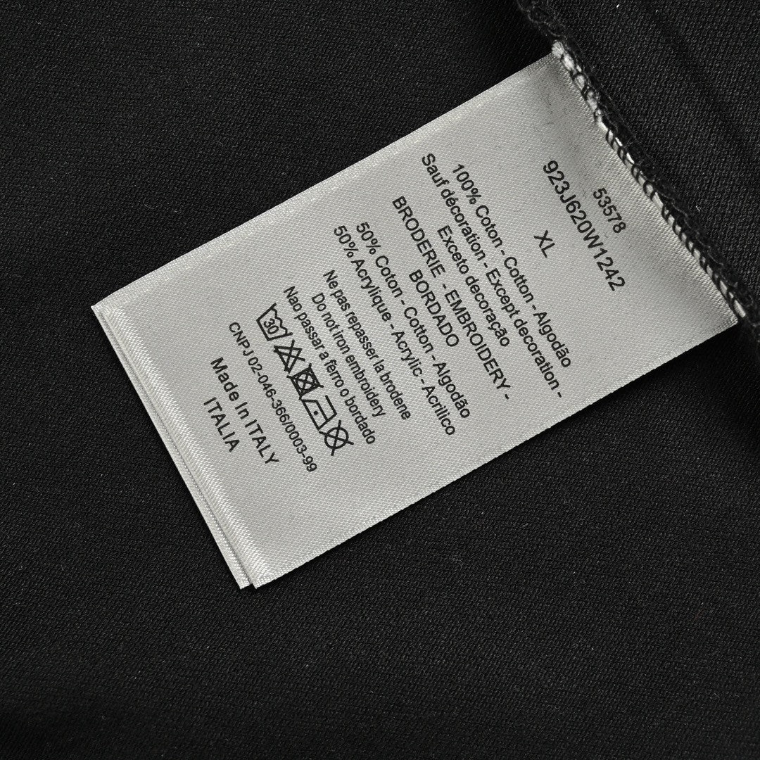 D*or black polo shirt