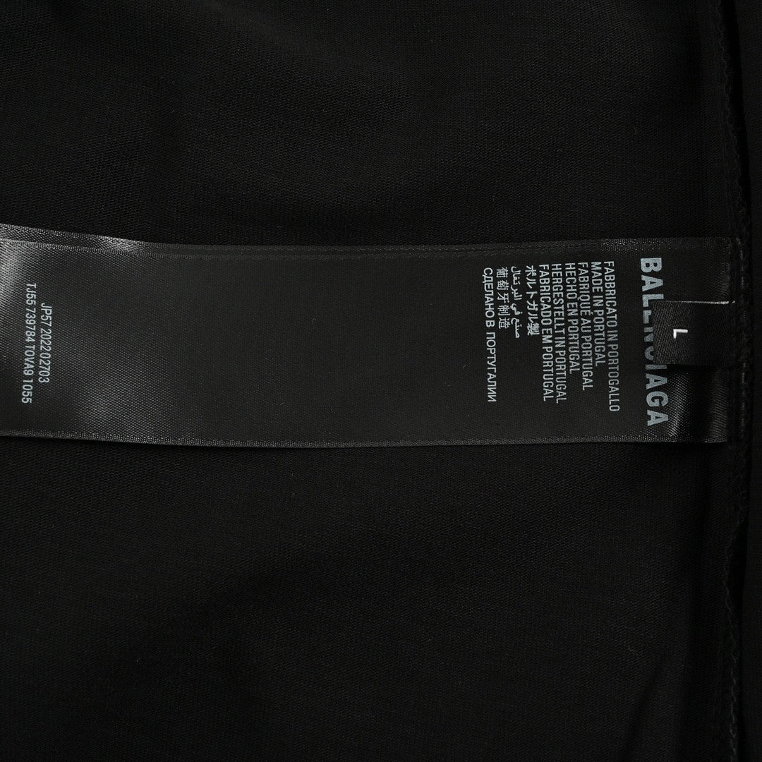 Ba*len*cia*ga je t'aime black t-shirt