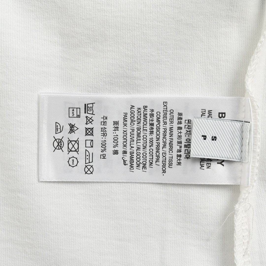B**rry rubik's cube graphic t-shirt (white)