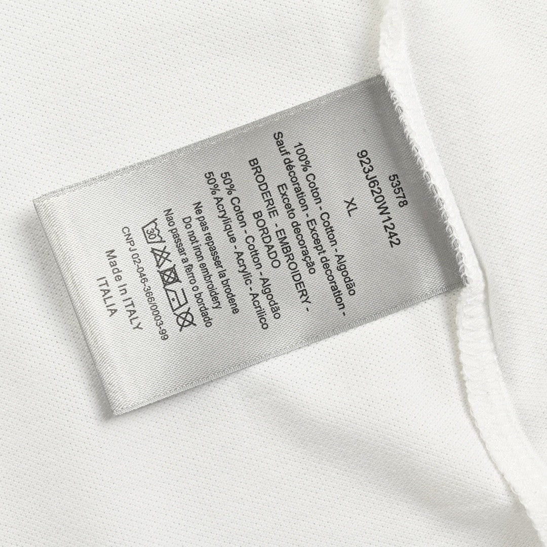 D*or white polo shirt