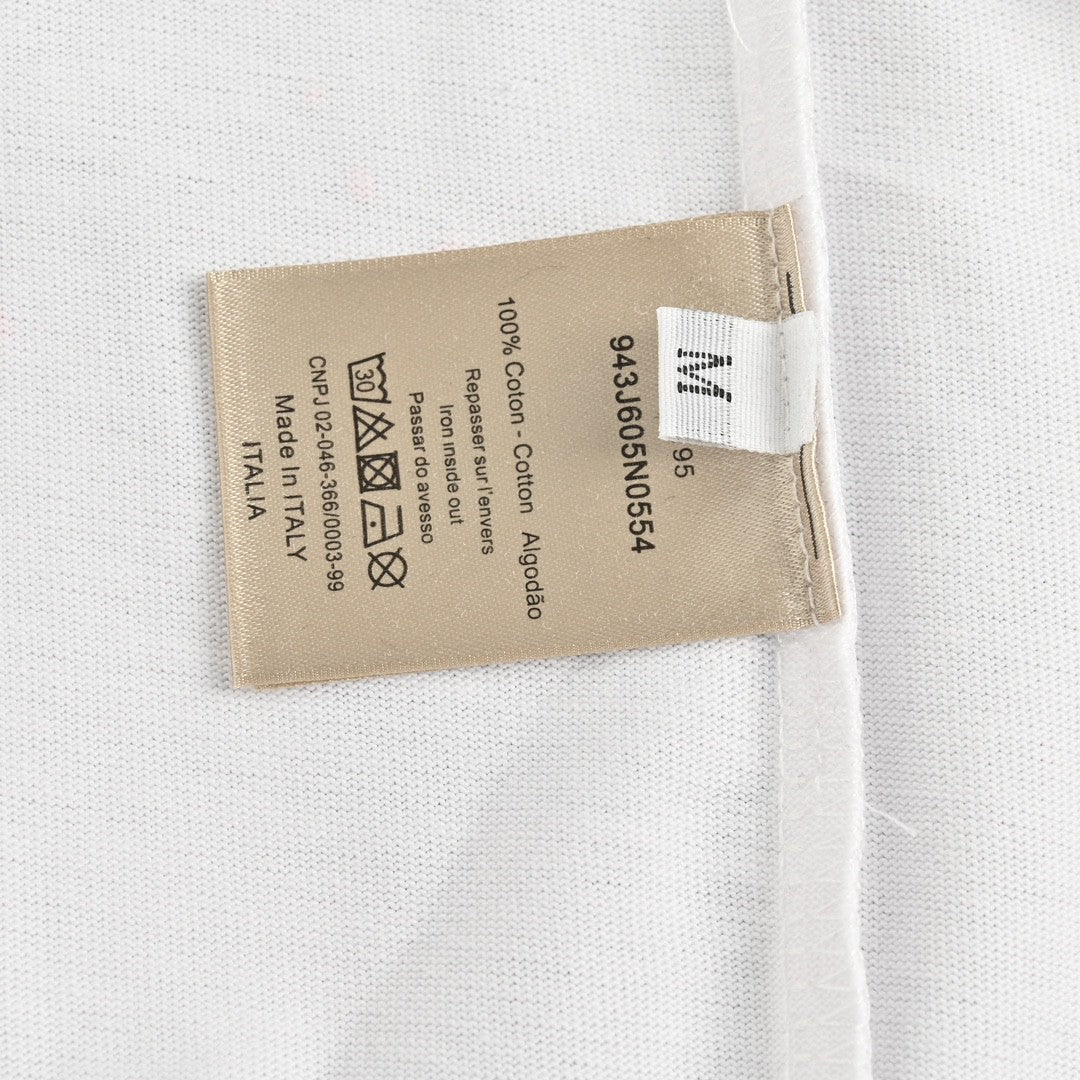 D*or graffiti logo t-shirt in white
