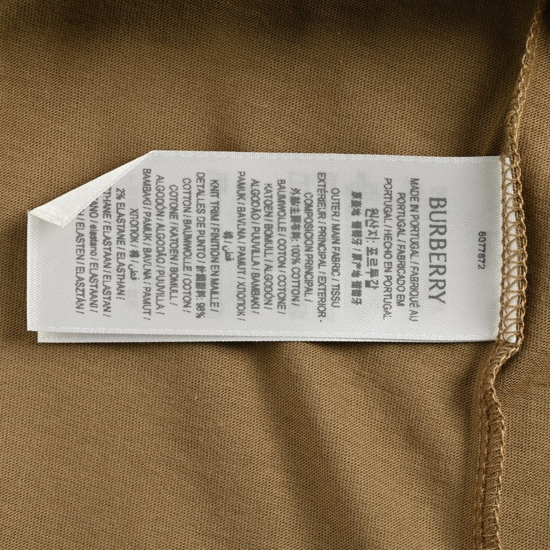 B**rry classic crewneck t-shirt (khaki)