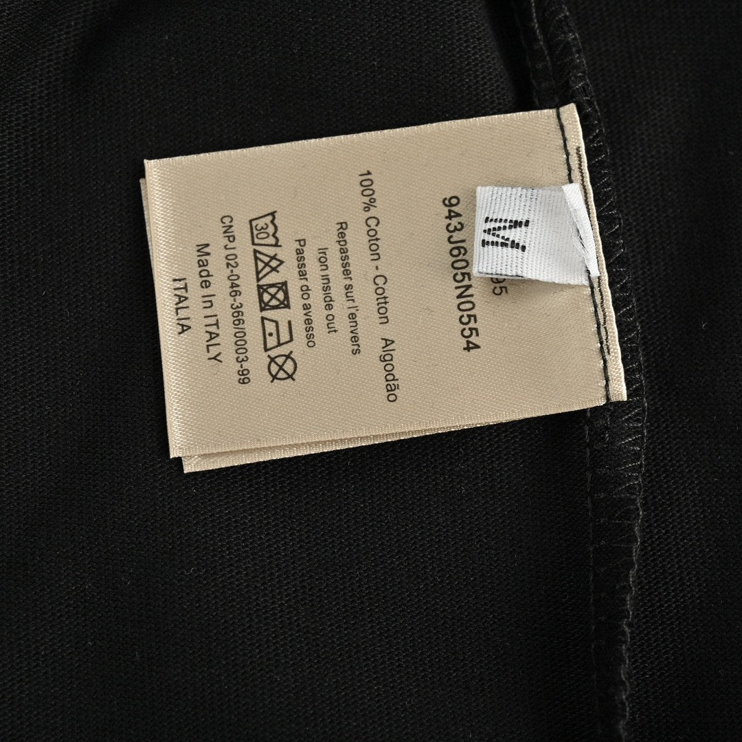 D*or graffiti logo t-shirt in black