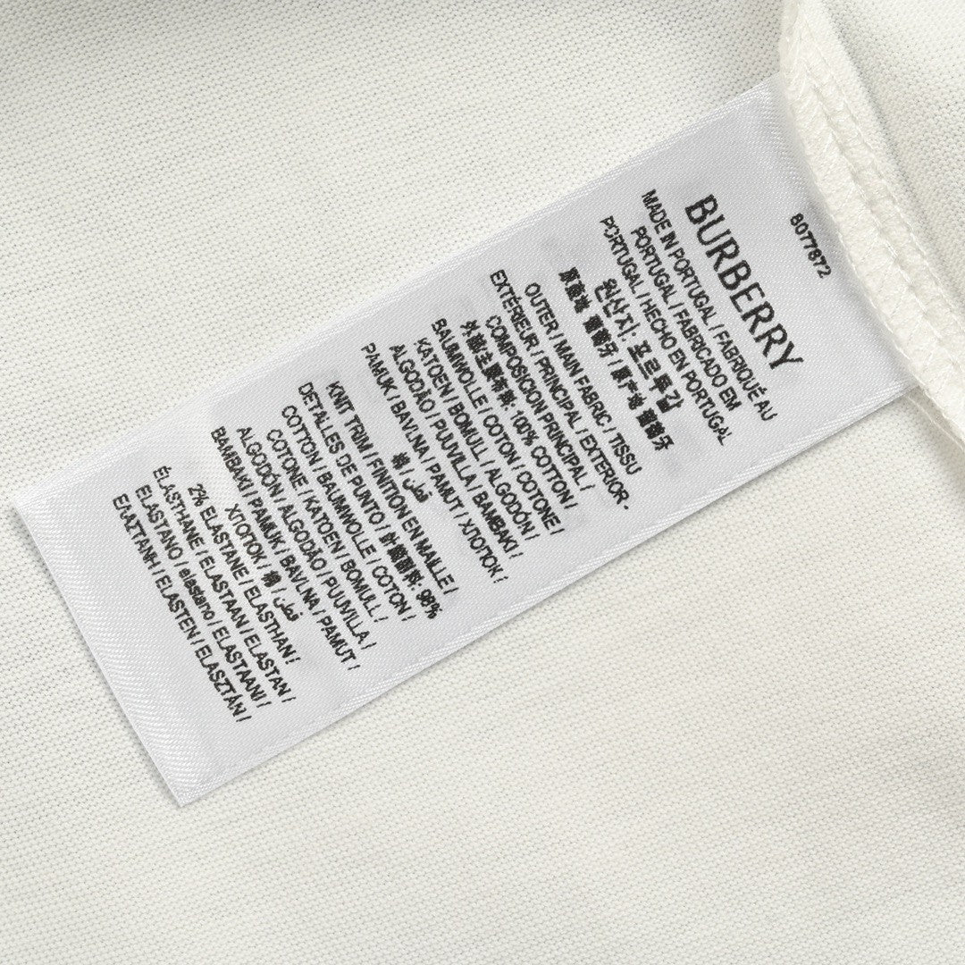 B**rry check pattern t-shirt