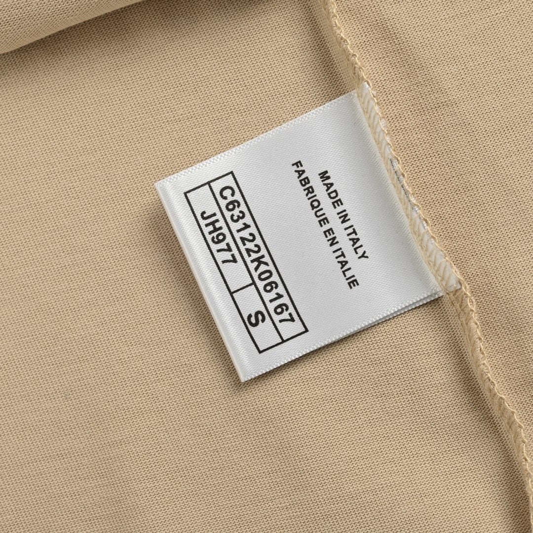 Ch*el cloud logo t-shirt in beige
