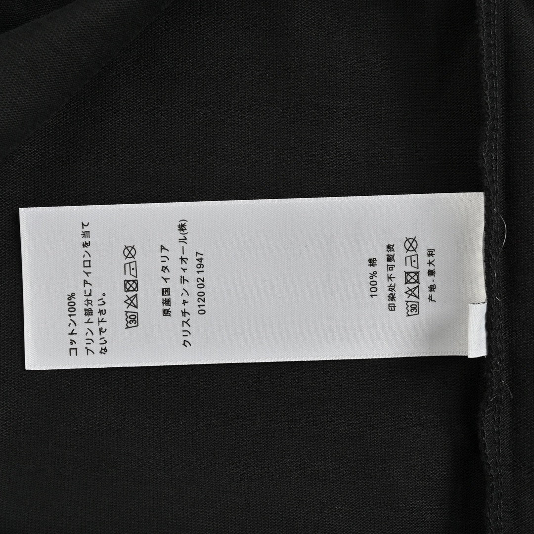 D*or black t-shirt with bold logo