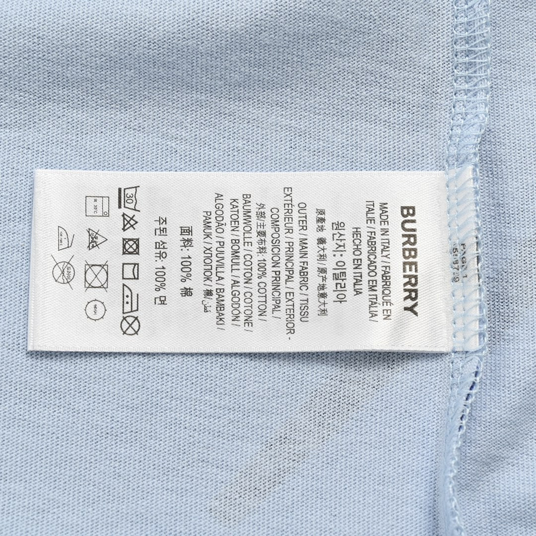 B**rry knight print t-shirt (light blue)