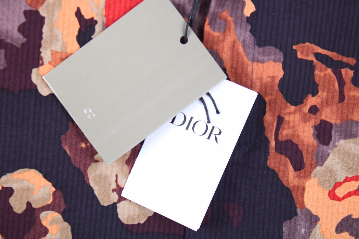 D*or abstract floral print shirt