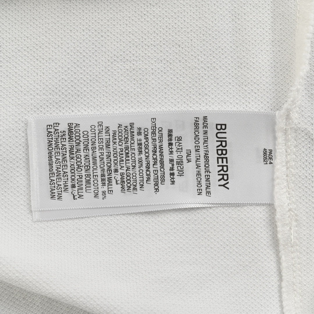 B**rry monogram logo polo shirt