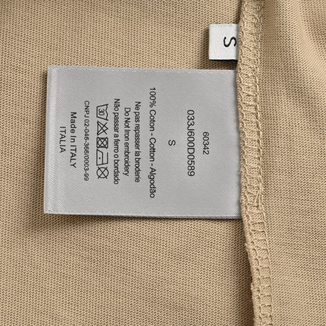 D*or ch**an D*or couture beige t-shirt