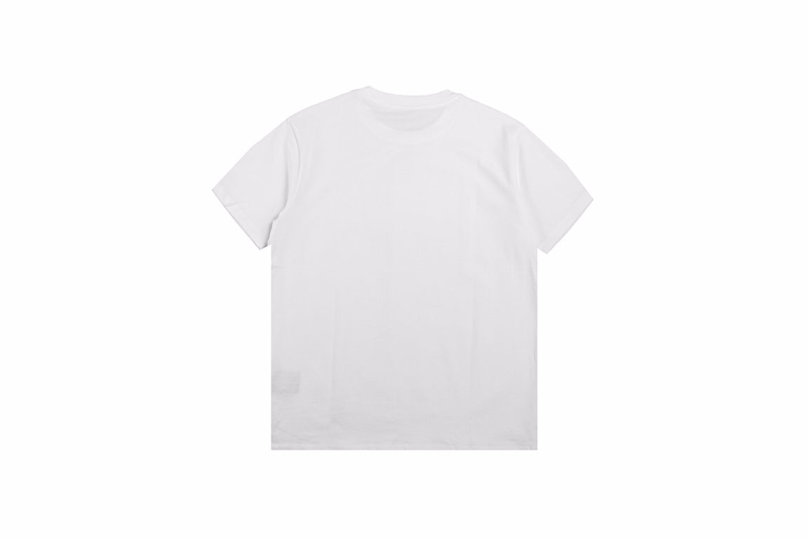 Ba*len*cia*ga gradient logo t-shirt (white)