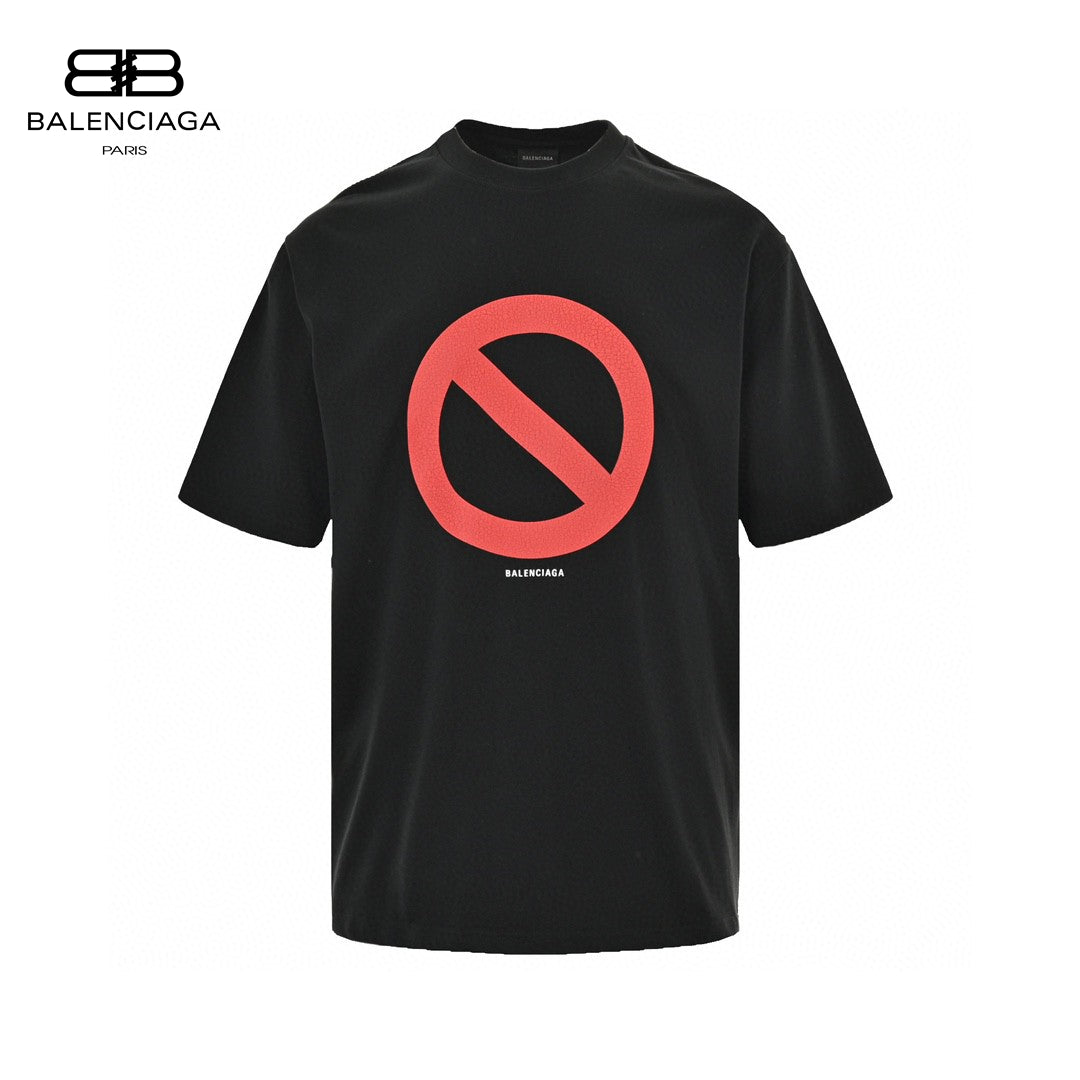 Ba*len*cia*ga t-shirt - prohibition symbol