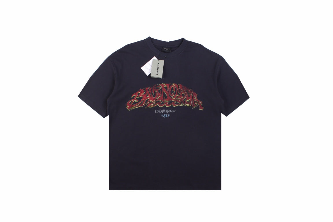 Ba*len*cia*ga graffiti t-shirt