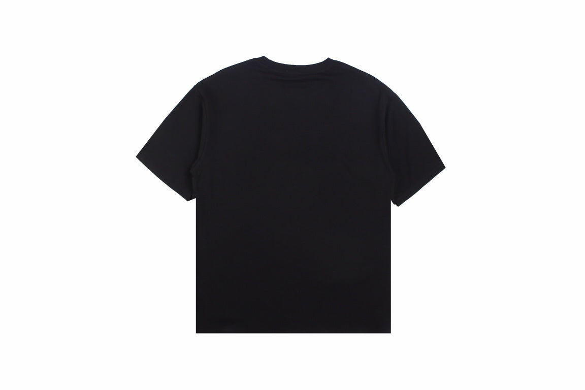 B**rry t-shirt with strikethrough logo