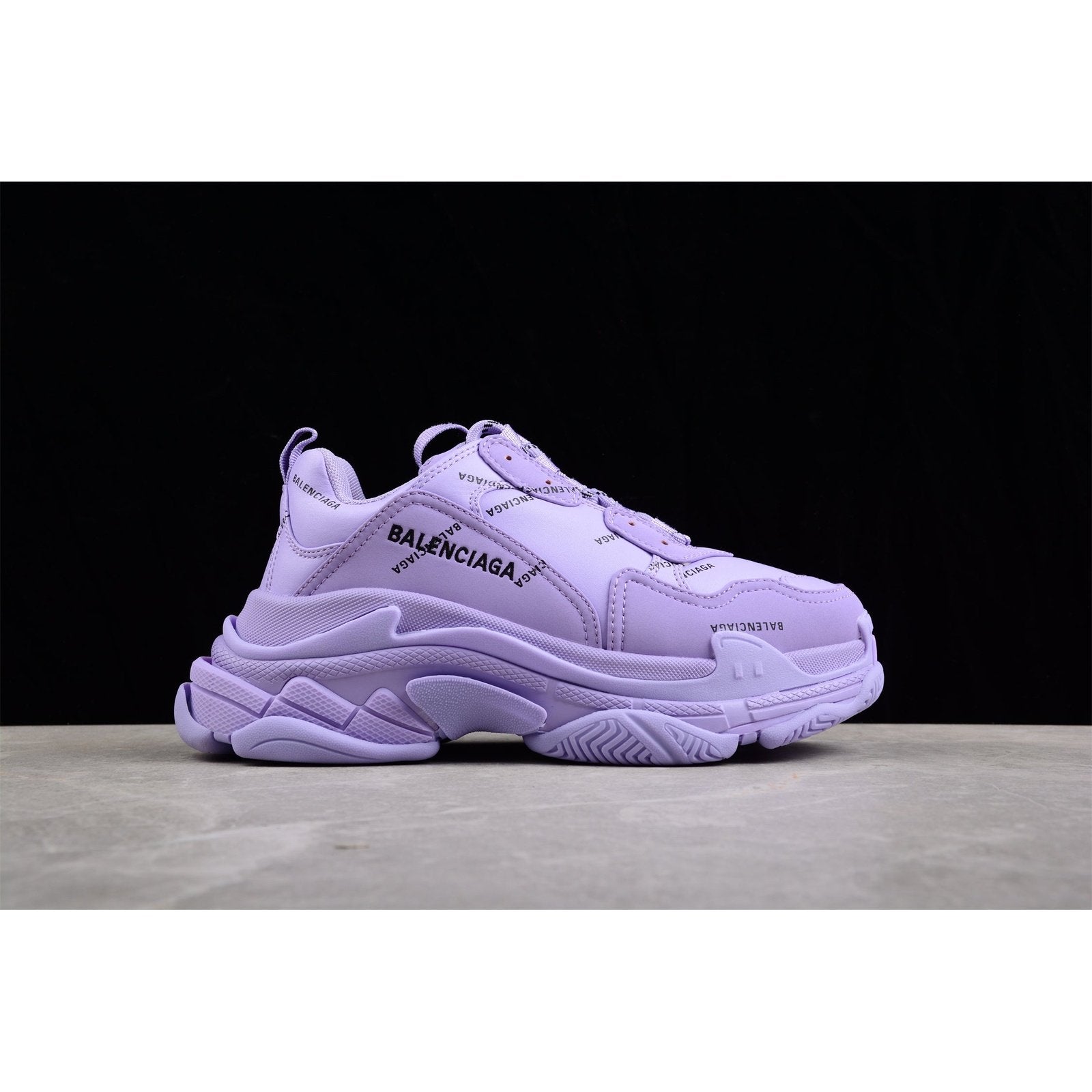 Ba*len*cia*ga triple s x purple