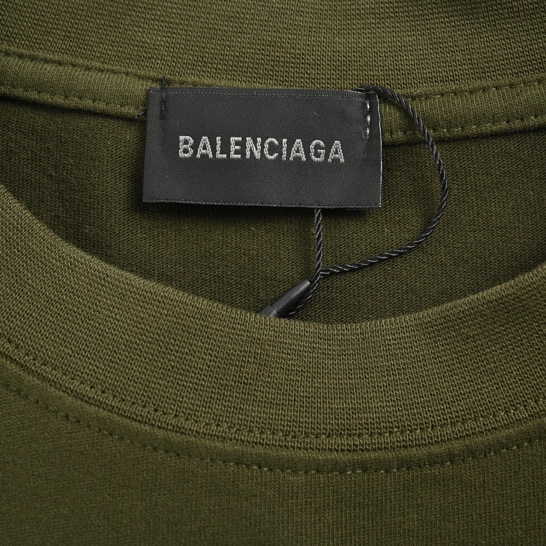 Ba*len*cia*ga design team t-shirt (olive green)
