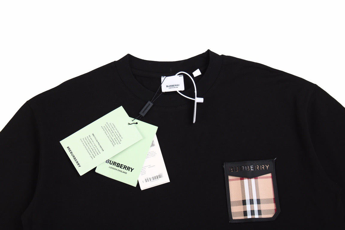 B**rry t-shirt with check pocket