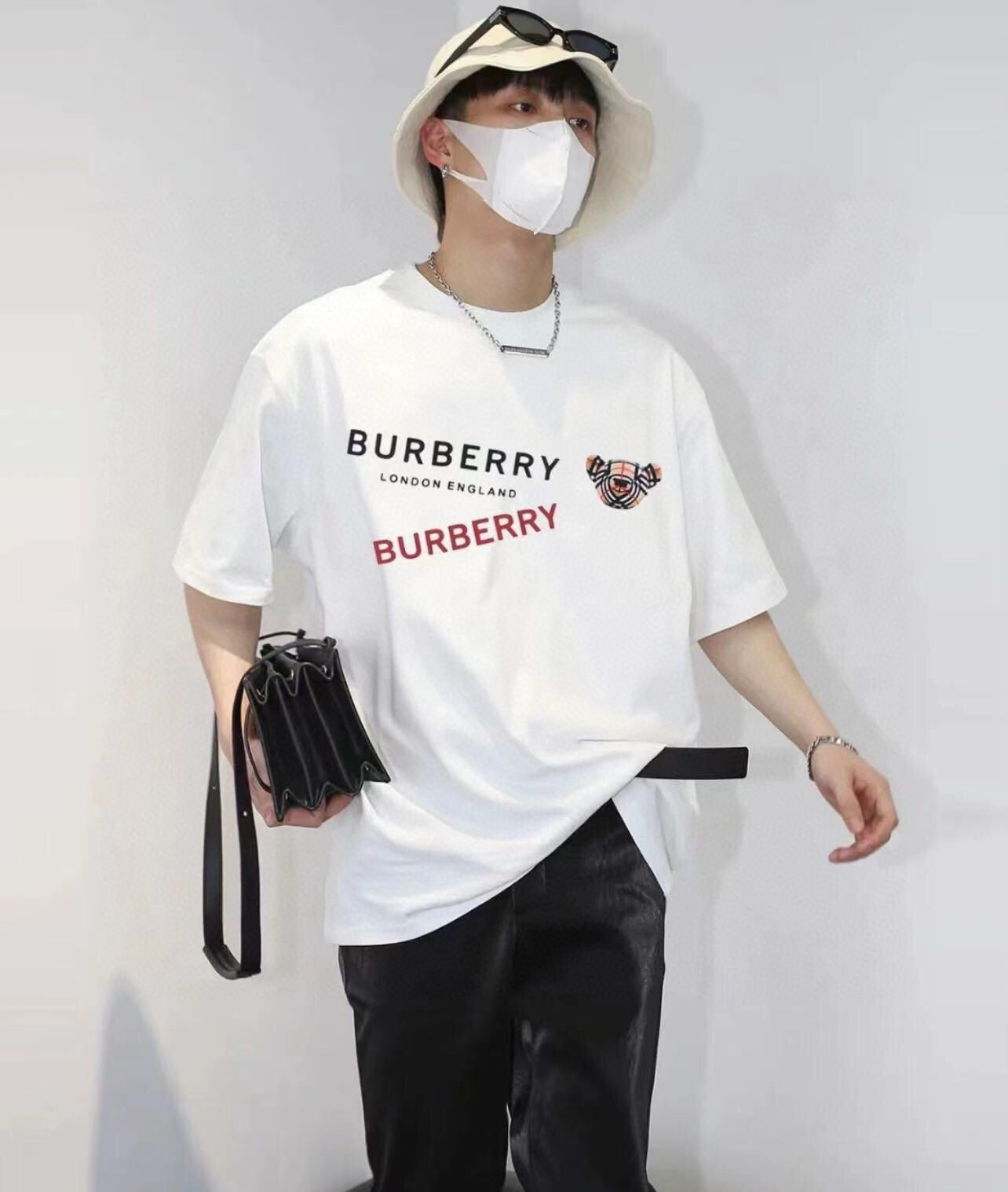 B**rry london england t-shirt - white