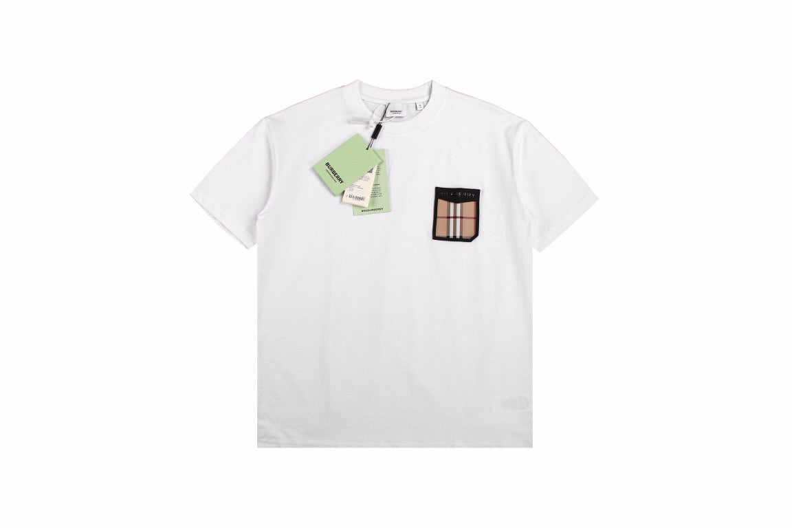B**rry t-shirt with check pocket