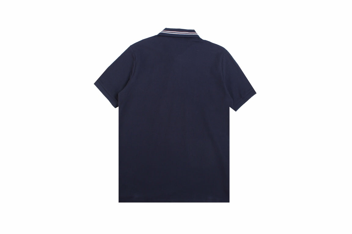 B**rry polo shirt with striped collar