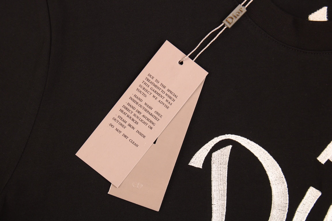 D*or script logo t-shirt (black)