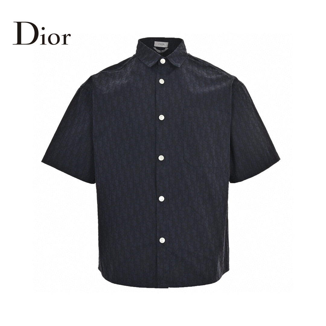 D*or black short-sleeve shirt