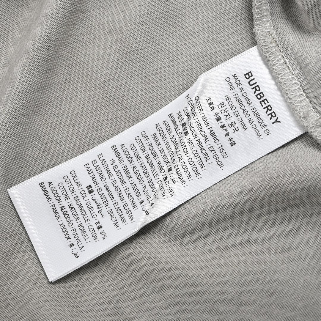 B**rry grey t-shirt with logo