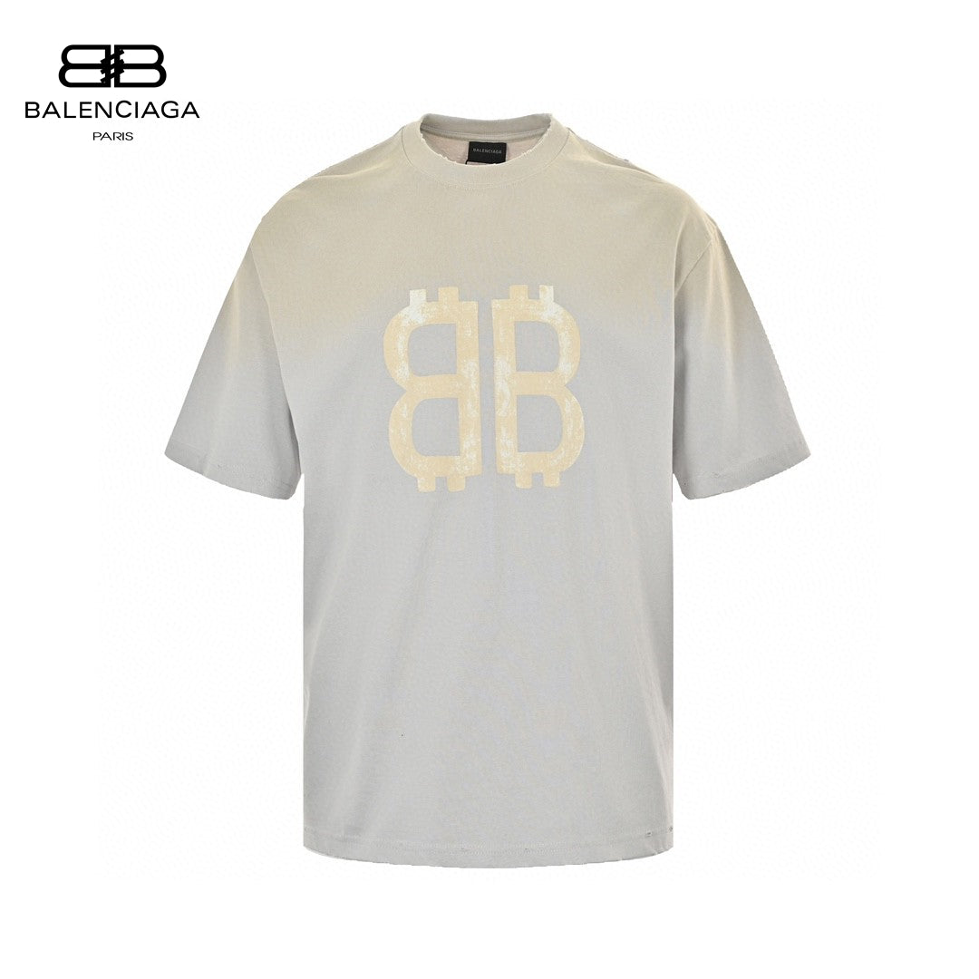 Ba*len*cia*ga t-shirt - double b graphic