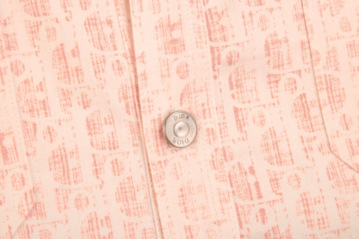 D*or monogram shirt (pink/white)