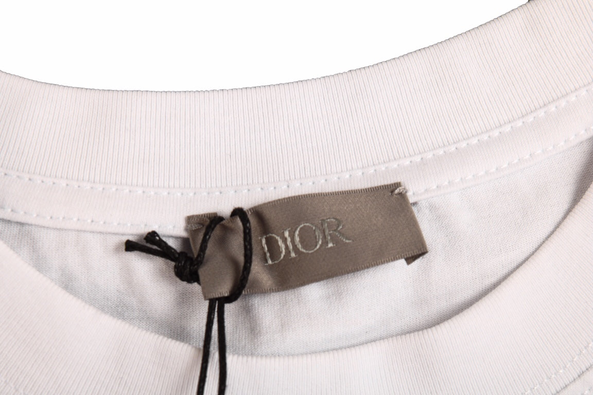 D*or t-shirt with minimalist logo (white)