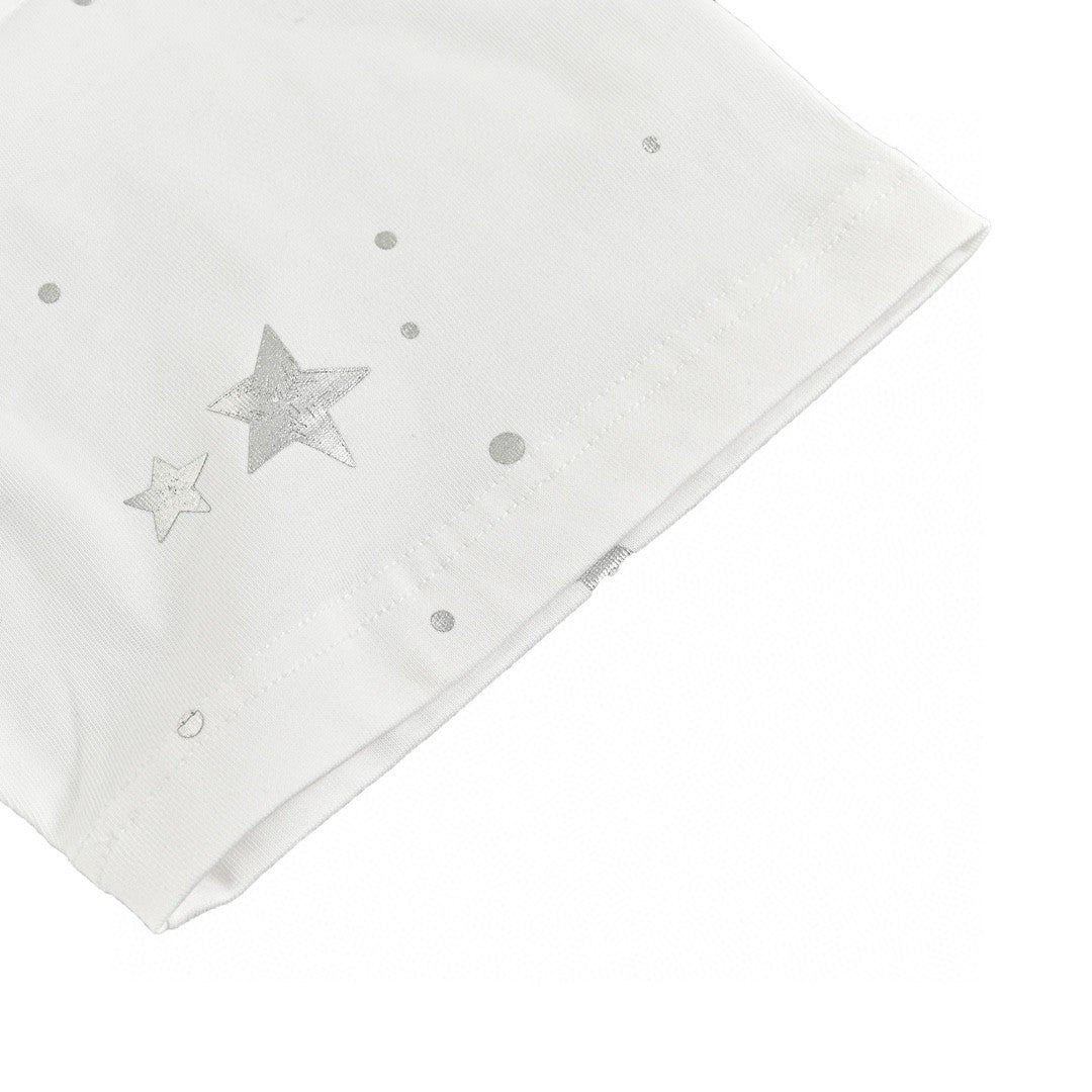 D*or star graphic white t-shirt