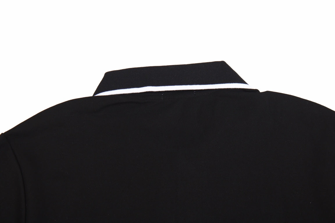 D*or polo shirt with floral logo design