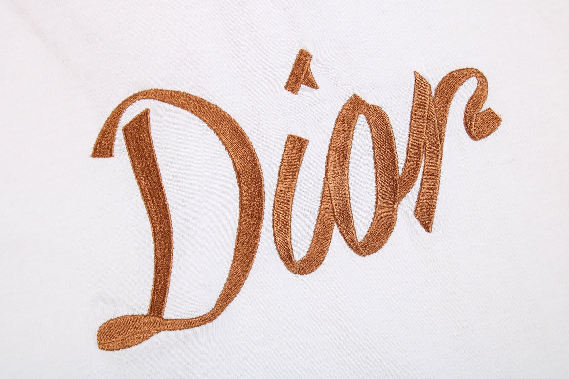 D*or script logo t-shirt (white)