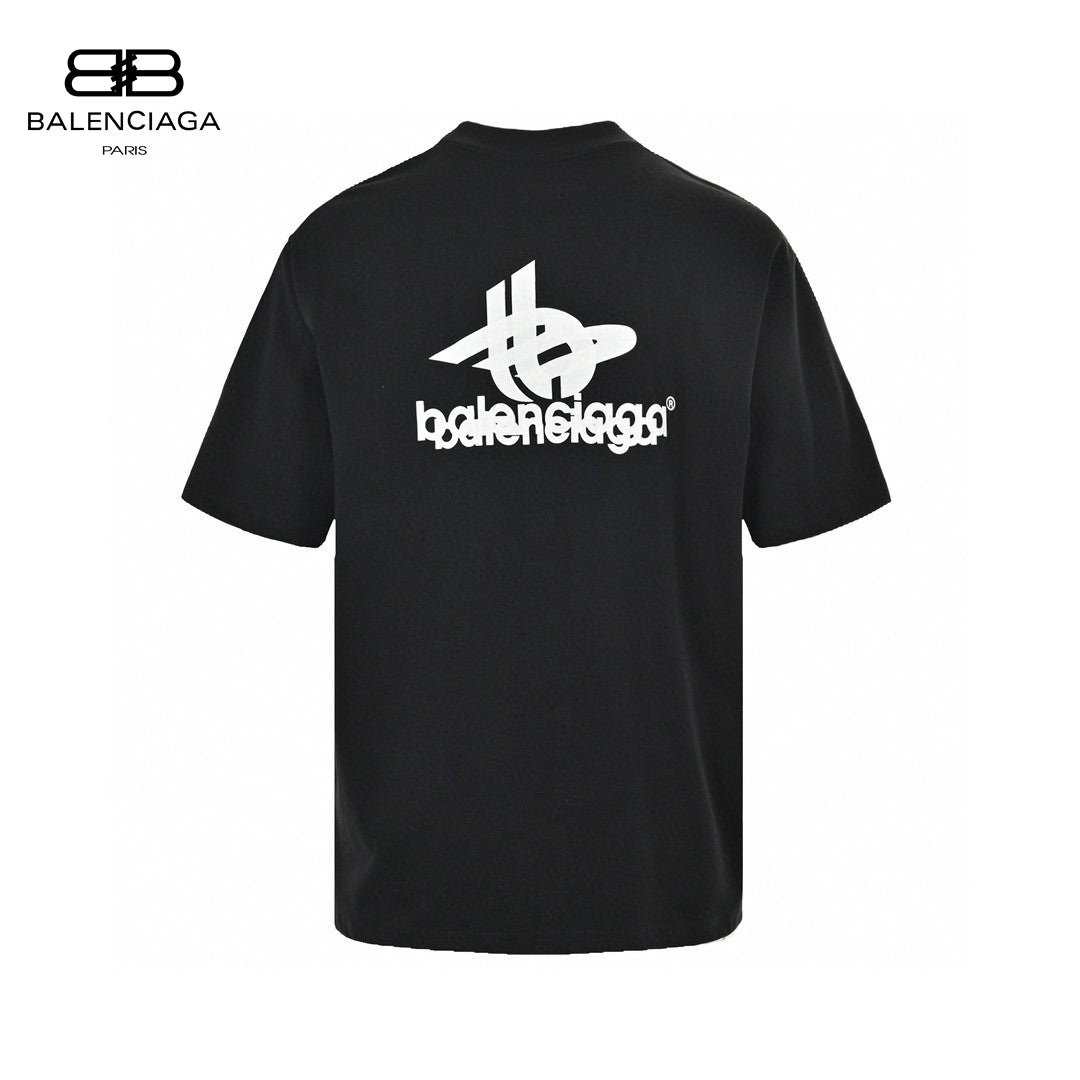 Ba*len*cia*ga t-shirt - overlapping logo