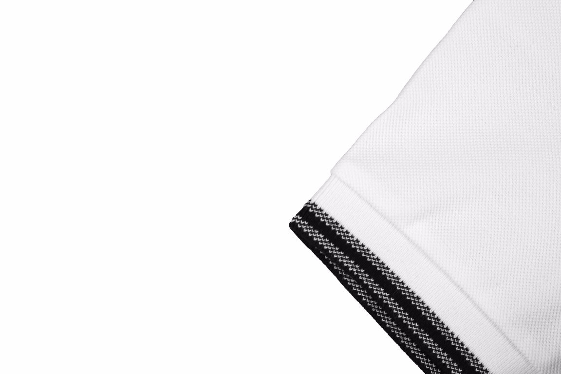 ch**an D*or "striped logo" polo shirt