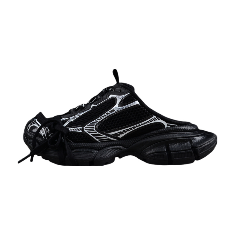 Ba*len*cia*ga 3xl mule x black white