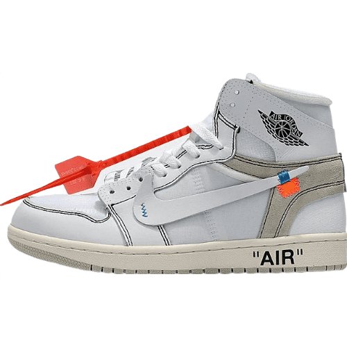 JORDAN 1 RETRO HIGH x OFF-WHITE WHITE