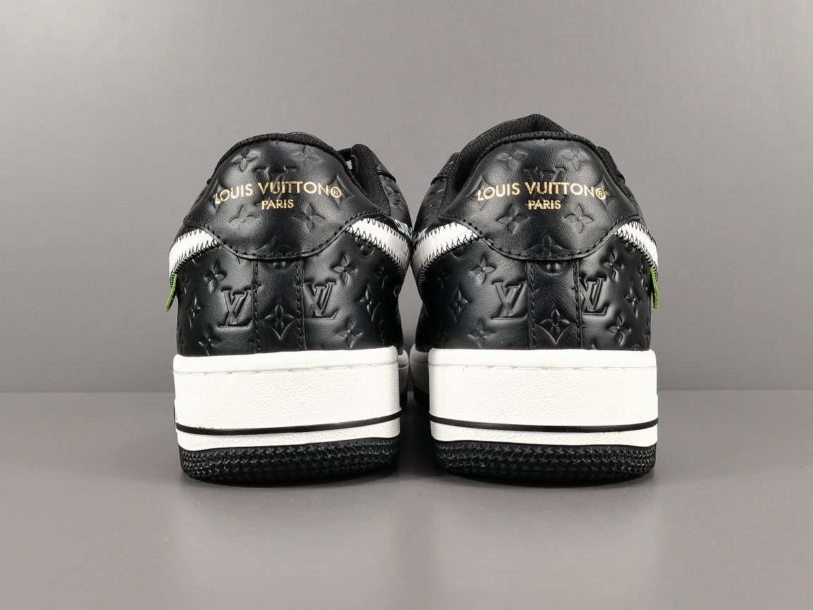 nike air force 1 x l**is V*t*n black