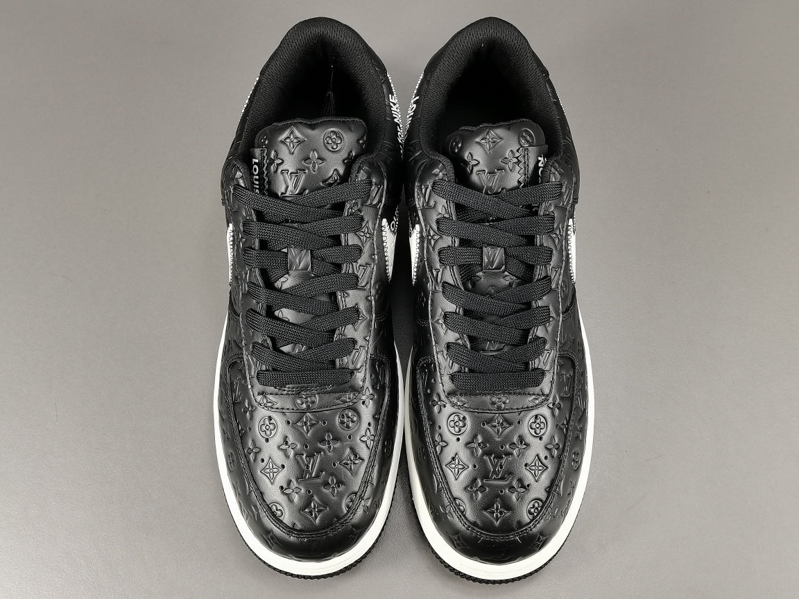 nike air force 1 x l**is V*t*n black