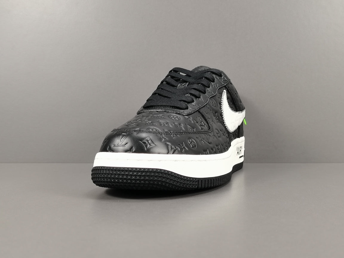 nike air force 1 x l**is V*t*n black