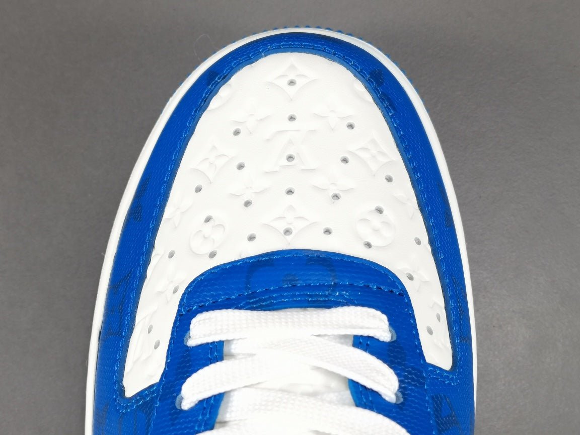 nike air force 1 x l**is V*t*n blue/white