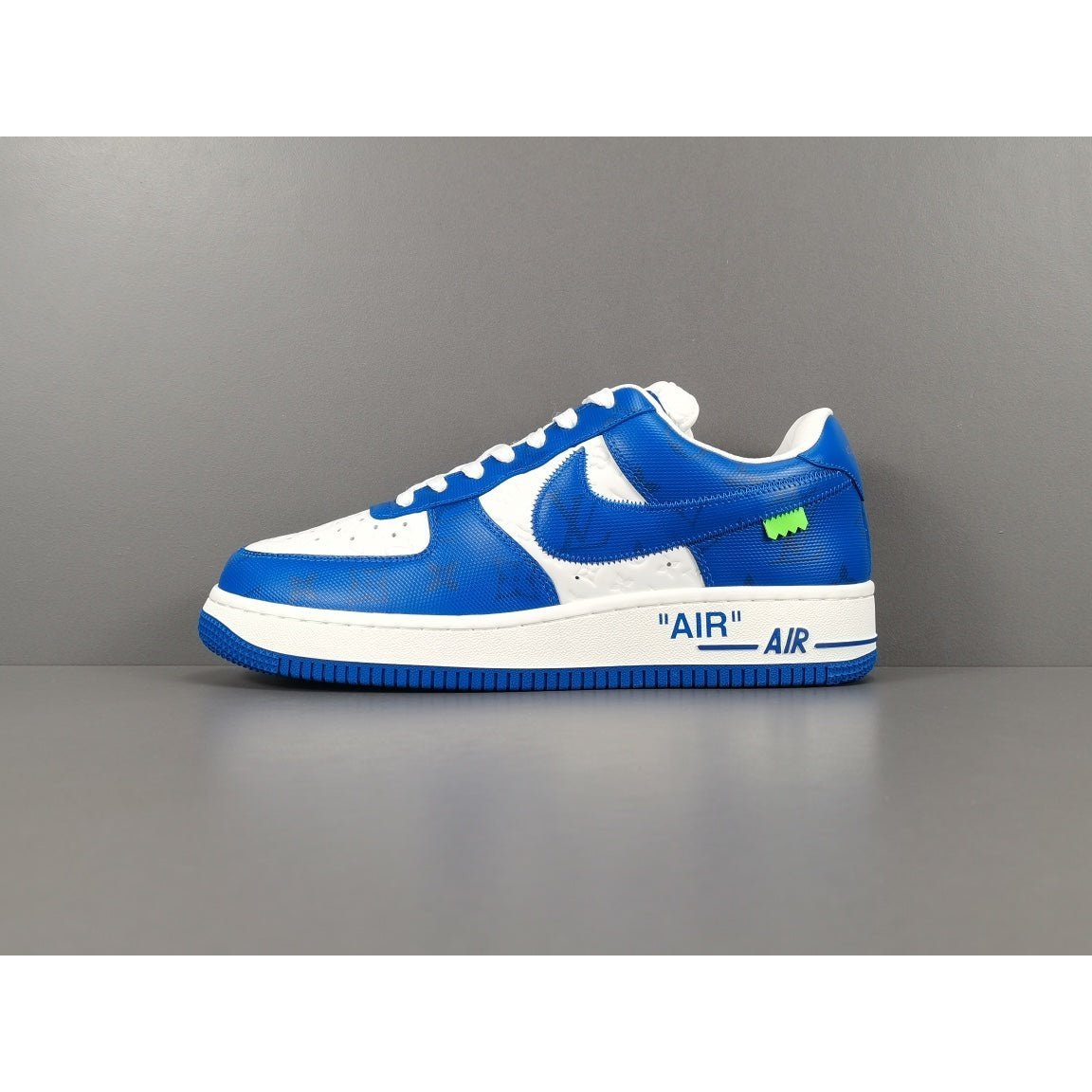 nike air force 1 x l**is V*t*n blue/white