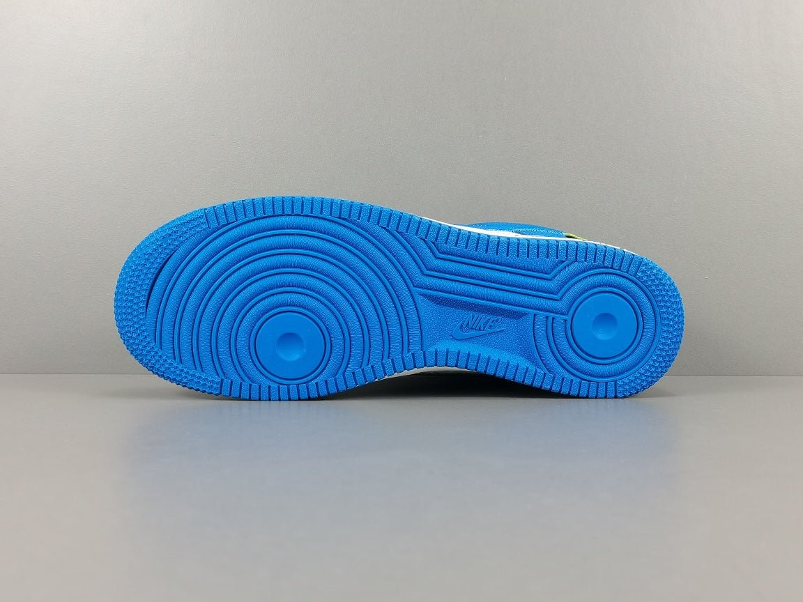 nike air force 1 x l**is V*t*n blue/white