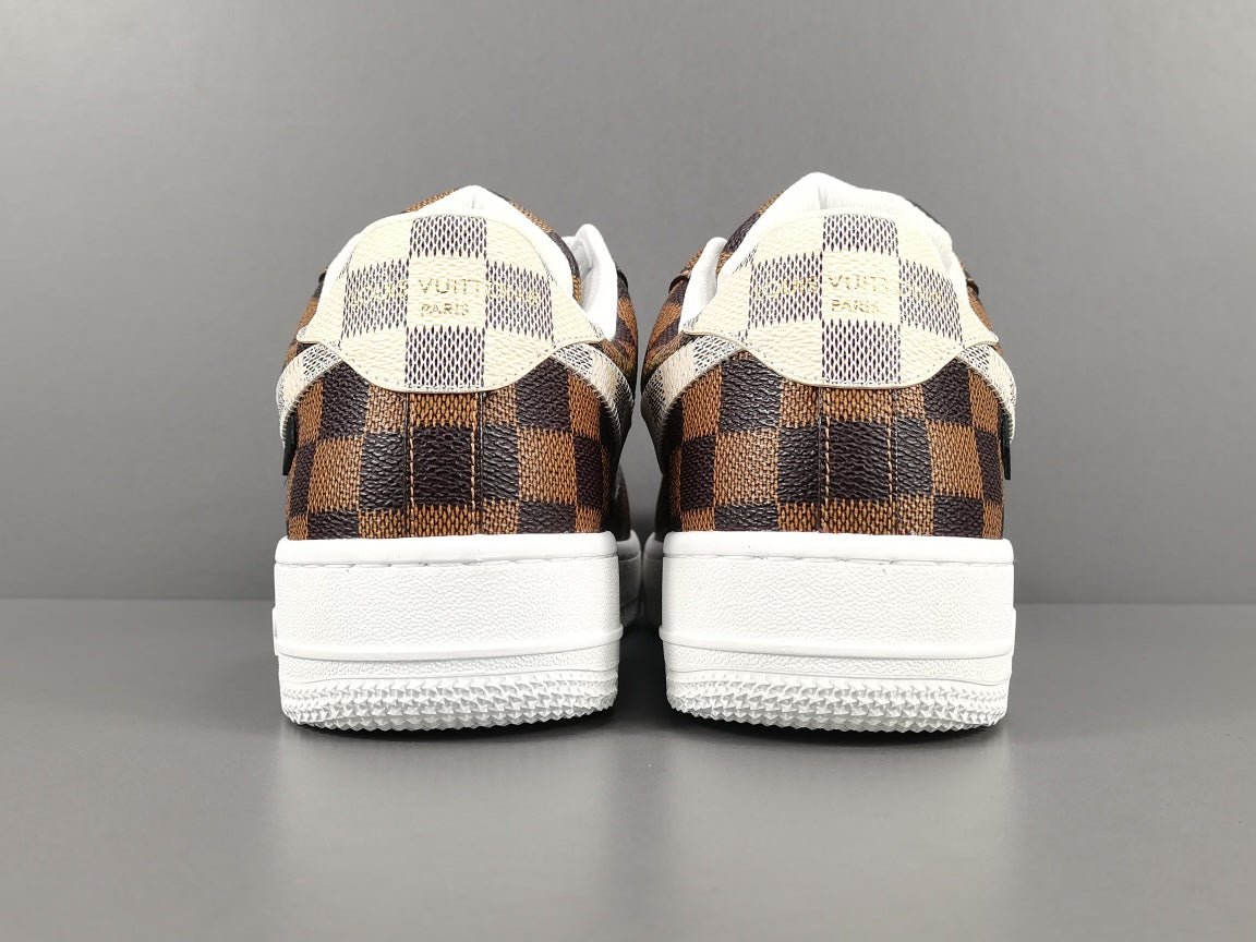nike air force 1 x l**is V*t*n brown